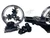 HAYABUSA 330 OSD FAT TIRE KIT CHROME KANJI WHEELS 08-12 SUZUKI HAYABUSA