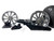 360 OSD FAT TIRE KIT CHROME INFERNO WHEELS 08-12 SUZUKI HAYABUSA