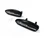 HAYABUSA ENGRAVED BLACK CONTRAST MIRROR BLOCK OFFS 2022 SUZUKI HAYABUSA