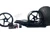 330 STEALTH FAT TIRE KIT BLACK CONTRAST JEDI WHEELS 08-20 SUZUKI GSXR 600 750