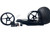 300 STEALTH FAT TIRE KIT BLACK CONTRAST JEDI WHEELS 01-08 SUZUKI GSXR 1000
