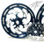 NINJA 300 FAT TIRE MISTY MIDNIGHT SHREDDER WHEELS 12-22 KAWASAKI NINJA ZX-14R