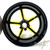 HAYABUSA 330 FAT TIRE BLACK AND YELLOW ALL STAR WHEELS 2022-2024 SUZUKI HAYABUSA