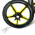 YZF 360 FAT TIRE BLACK AND YELLOW ALL STAR WHEELS 2015-2020 YAMAHA YZF R1