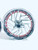 330 FAT TIRE CHROME TWIST IT WHEELS WITH RED RIVETS 08-20 SUZUKI GSXR 600/750