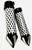 BLACK CONTRAST CUT EXTRA DIAMOND CUT SPIKE GRIPS 2004-2020 YAMAHA YZF R1