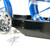 330 FAT TIRE KIT SKIERS BLUE TORNADO WHEELS BLACK ARM 99-07 SUZUKI HAYABUSA