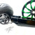 330 FAT TIRE KIT BLACK AND GREEN TORNADO WHEELS BLACK ARM 99-07 SUZUKI HAYABUSA