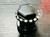 BLACK CONTRAST PLAIN 3D DIAMOND CUT EXHAUST PLUG ALL SPORTBIKES