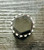 BLACK CONTRAST PLAIN 3D DIAMOND CUT EXHAUST PLUG ALL SPORTBIKES
