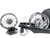 HAYABUSA 240 STEALTH FAT TIRE KIT CHROME TURBO WHEELS 22-25 SUZUKI HAYABUSA ABS