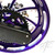 HAYABUSA 240 FAT TIRE KIT PURPLE PIRANHA WHEELS BLACK ARM 22-24 SUZUKI HAYABUSA