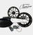 HAYABUSA 240 FAT TIRE KIT BLACK & CHROME RECLUSE WHEELS 22-24 SUZUKI HAYABUSA