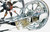 330 FAT TIRE KIT CHROME TORNADOS CHROME STEALTH ARM 06-11 KAWASAKI NINJA ZX14