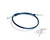 BLACK STEALTH STOCK WIDE EXTENDED SWINGARM & BRAKE LINE 08-20 SUZUKI GSXR600 750