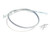 CHROME STEALTH STOCK WIDE EXTENDED SWINGARM BRAKE LINE 06-07 SUZUKI GSXR600 750