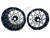 360 FAT TIRE BLACK CONTRAST CUT "RONA" WHEELS 06-07 SUZUKI GSXR 600 750