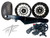 240 FAT TIRE KIT BLACK CONTRAST MAYHEM WHEEL STEALTH 2009-2014 YAMAHA YZF R1