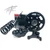 240 FAT TIRE KIT BLACK CONTRAST MAYHEM WHEELS CHROME ARM 08-20 SUZUKI GSXR600750
