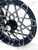 240 FAT TIRE KIT BLACK CONTRAST CUT RONA WHEELS BLACK ARM 08-12 SUZUKI HAYABUSA