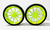 18" MANTA GREEN CONTRAST CUT TORNADO WHEELS & TIRES (2) 2015-2020 CAN-AM SPYDER