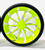 18" MANTA GREEN CONTRAST CUT TORNADO WHEELS & TIRES (2) 2015-2020 CAN-AM SPYDER