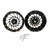 240 FAT TIRE KIT BLACK CONTRAST MAYHEM WHEEL STEALTH 09-20 SUZUKI GSXR 1000