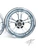 240 FAT TIRE KIT CHROME KILO WHEELS BLACK STEALTH ARM 2009-2014 YAMAHA YZF R1