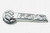 GSXR CHROME DIAMOND CUT LEFT SIDE EXHAUST PLUG 08-21 SUZUKI GSXR 600 750