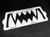 SLINGSHOT GRILLE WITH WHITE TEETH FOR 2015-2016 POLARIS SLINGSHOT