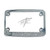 ZX-14 CHROME ALL THINGS CHROME LICENSE PLATE FRAME 06-11 KAWASAKI NINJA ZX-14