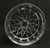NINJA 240 FAT TIRE CHROME BANDIT WHEELS 2004-2010 KAWASAKI NINJA ZX-10R