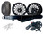 240 FAT TIRE KIT BLACK CONTRAST BANDIT WHEELS BLACK ARM 09-20 SUZUKI GSXR 1000
