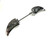 ZX-14 CHROME ZX ENGRAVED FRONT AXLE WINGS 2012-2024 KAWASAKI NINJA ZX-14R