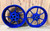 HAYABUSA STOCK GALAXY BLUE FACTORY WHEELS OEM WHEELS 2022-2024 SUZUKI HAYABUSA