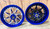 NINJA STOCK SIZE BLUE-WHITE-BLACK SWITCHBACK WHEELS 12-22 KAWASAKI NINJA ZX-14R