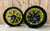 HAYABUSA STOCK SIZE BLACK-GREEN SWITCHBACK WHEELS 08-12 SUZUKI HAYABUSA