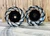 300 BLACK CONTRAST "NINA" FAT TIRE KIT CHROME ARM 01-05 SUZUKI GSXR 600 750