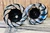 300 BLACK CONTRAST "NINA" FAT TIRE KIT CHROME ARM 01-05 SUZUKI GSXR 600 750
