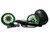 NINJA 330 FAT TIRE KIT ILLUSION GREEN HELLIAN WHEELS 12-20 KAWASAKI NINJA ZX-14R