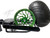 NINJA 330 FAT TIRE KIT ILLUSION GREEN HELLIAN WHEELS 06-11 KAWASAKI NINJA ZX-14