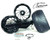 BUSA 360 OSD FAT TIRE KIT BLACK CONTRAST CUT TURBO WHEELS 22-26 SUZUKI HAYABUSA