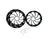 240 FAT TIRE KIT BLACK CUT CHAOS WHEELS CHROME ARM 01-05 SUZUKI GSXR 600 750
