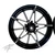 240 FAT TIRE KIT BLACK CONTRAST EMPIRE WHEEL BLACK ARM 08-20 SUZUKI GSXR 600 750