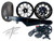 240 FAT TIRE KIT BLACK CONTRAST EMPIRE WHEEL BLACK ARM 22-24 SUZUKI HAYABUSA