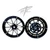 240 FAT TIRE KIT BLACK CONTRAST EMPIRE WHEEL BLACK ARM 09-20 SUZUKI GSXR 1000