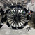 360 FAT TIRE BLACK CONTRAST TORNADO WHEELS SPINNERS 01-08 SUZUKI GSXR 1000