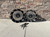360 FAT TIRE BLACK CONTRAST TORNADO WHEELS SPINNERS 01-05 SUZUKI GSXR 600 750