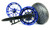 NINJA 240 FAT TIRE KIT ILLUSION ROYAL RECLUSE WHEELS 12-20 KAWASAKI NINJA ZX-14R
