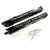 BLACK CONTRAST X-LONG SWINGARM EXTENSIONS BRAKE LINE 13-20 SUZUKI HAYABUSA